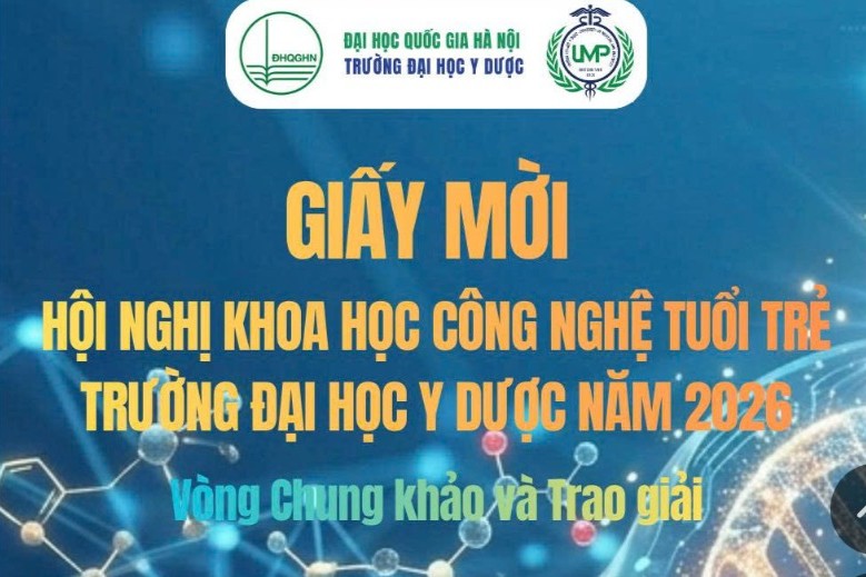 [Sắp diễn ra] Hội nghị khoa học công nghệ tuổi trẻ Trường Đại học Y Dược năm 2026